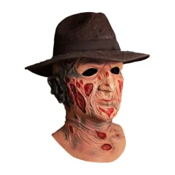 A Nightmare on Elm Street - Deluxe Freddy Krueger Mask with Fedora Hat