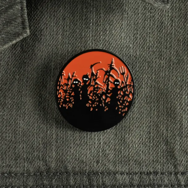 Children of the Corn - Silhouettes Enamel Pin