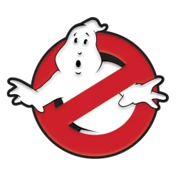 Ghostbusters - No Ghosts Glow in the Dark Enamel Pin