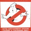 Ghostbusters - Parking Metal Sign