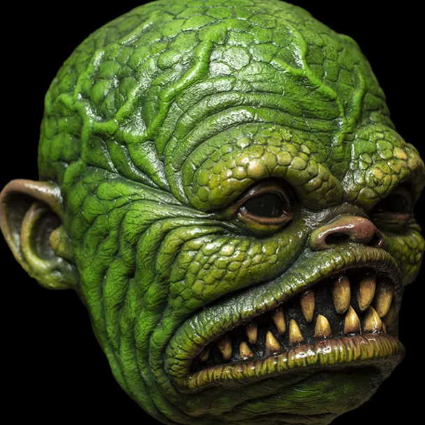 Ghoulies 2 - Fish Ghoulie Mask