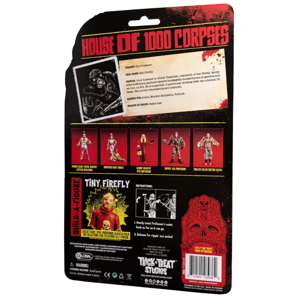 House of 1000 Corpses - Rippin' Axe Professor - 5" Action Figure