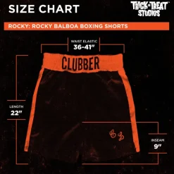 Rocky III Clubber Lang Boxing Trunks