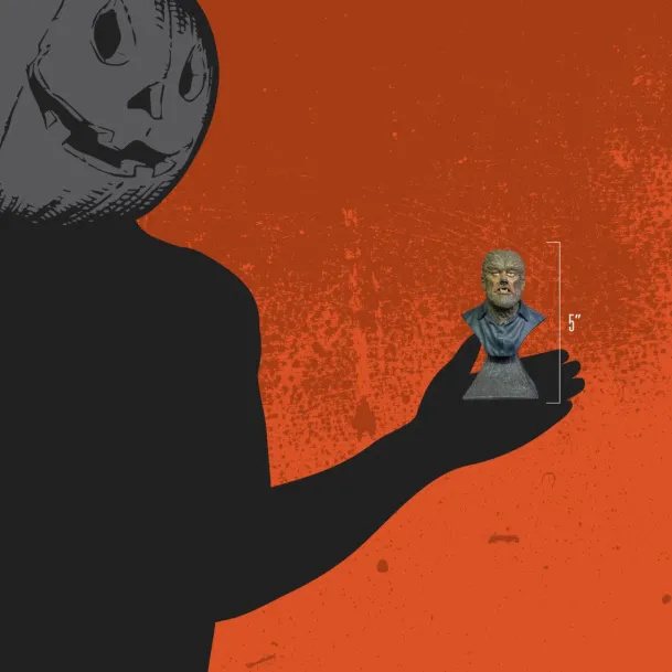 The Wolf Man Mini Bust