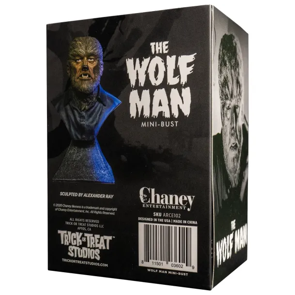 The Wolf Man Mini Bust